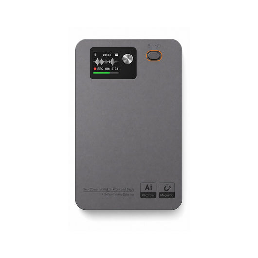 NERALVO Halo AI voice recorder — front view